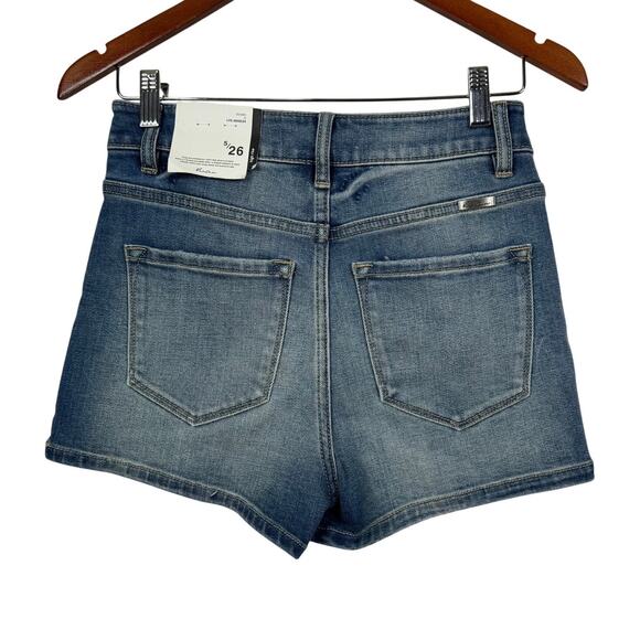 KanCan High Rise Button Fly Shorts Size 26 NWT - Picture 3 of 8